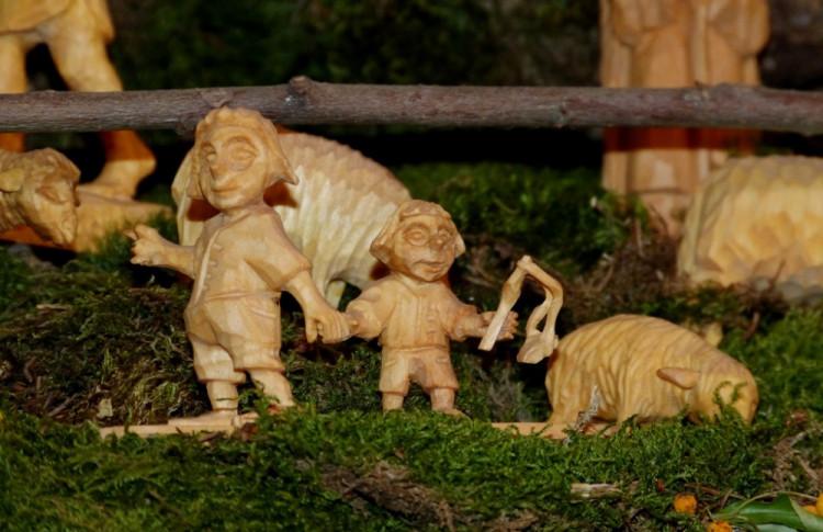 Betlémská cesta v Třešti na Jihlavsku