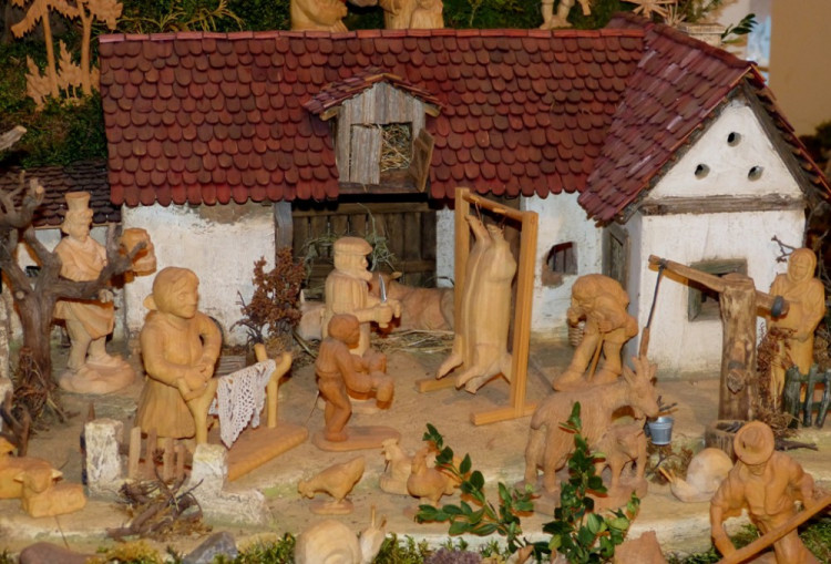 Betlémská cesta v Třešti na Jihlavsku