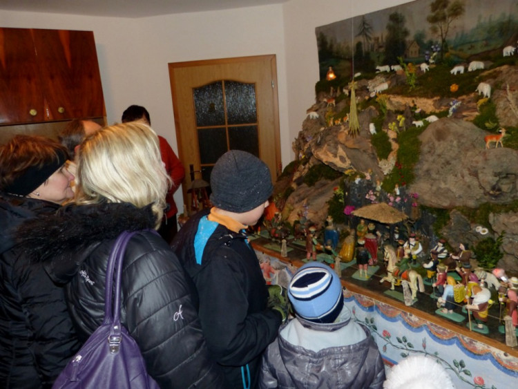 Betlémská cesta v Třešti na Jihlavsku