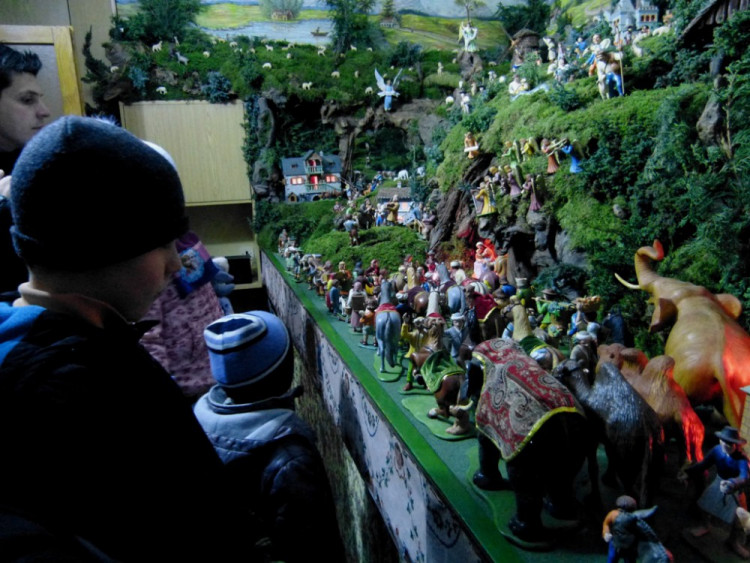 Betlémská cesta v Třešti na Jihlavsku