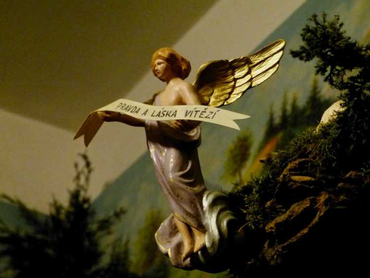 Betlémská cesta v Třešti na Jihlavsku