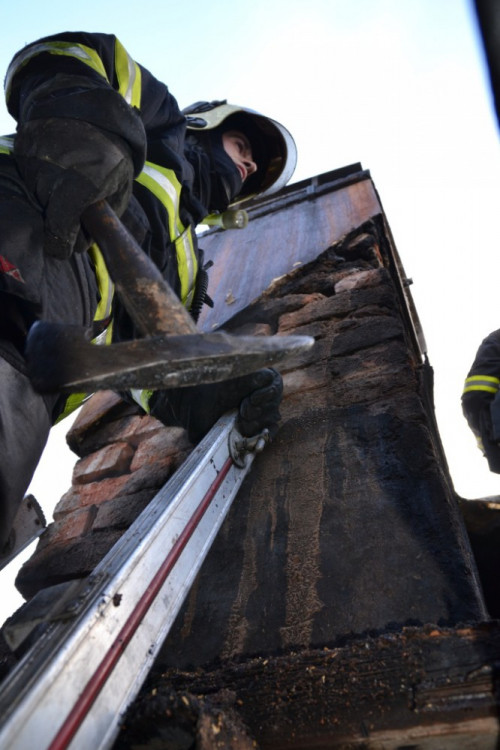 Požár rodinného domu na Fojtce