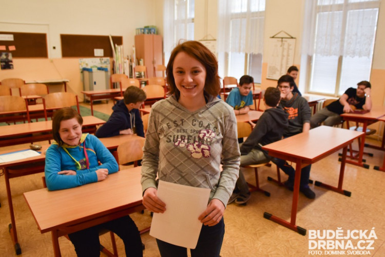 Předávání pololetních vysvědčení