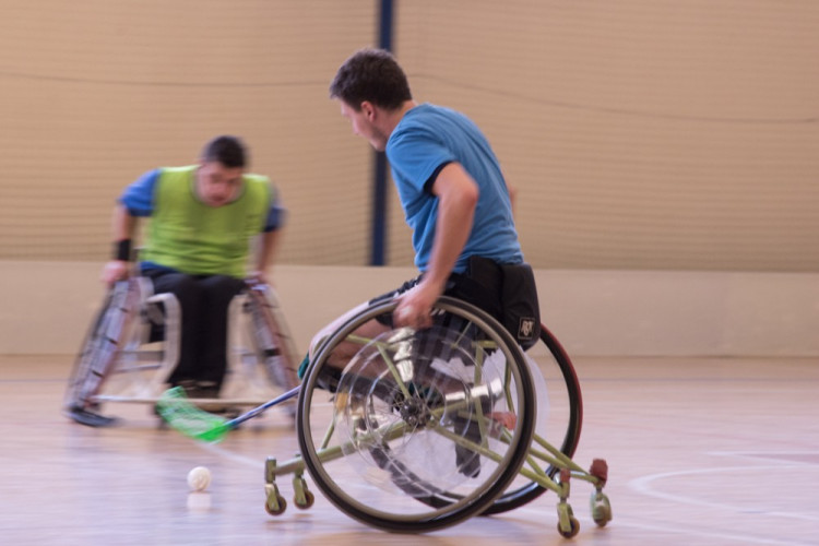 Soustředění florbalové reprezentace vozíčkářů