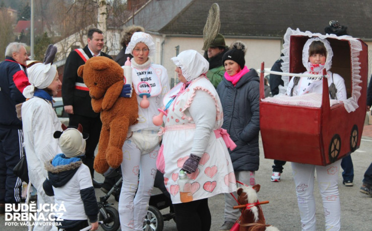 Masopust v Černé v Pošumaví
