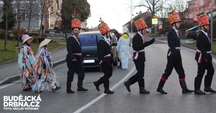 Masopust v Černé v Pošumaví