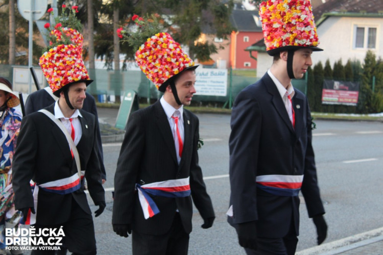 Masopust v Černé v Pošumaví