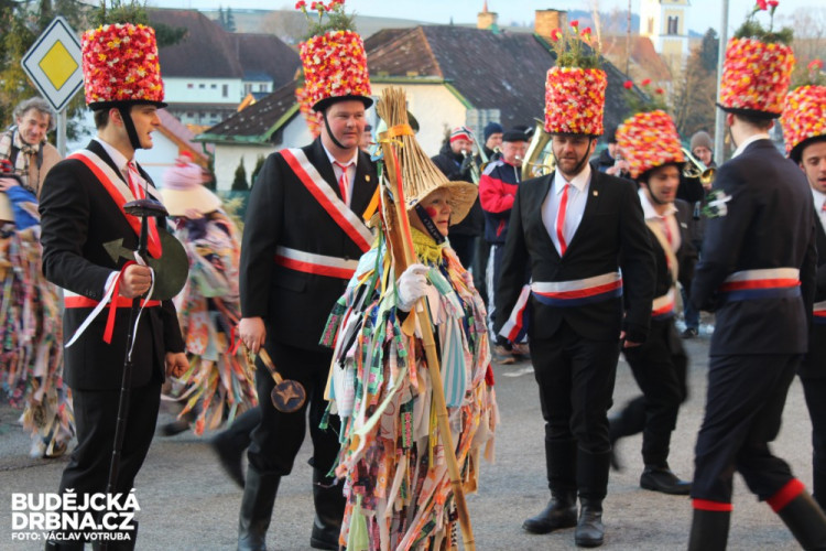 Masopust v Černé v Pošumaví