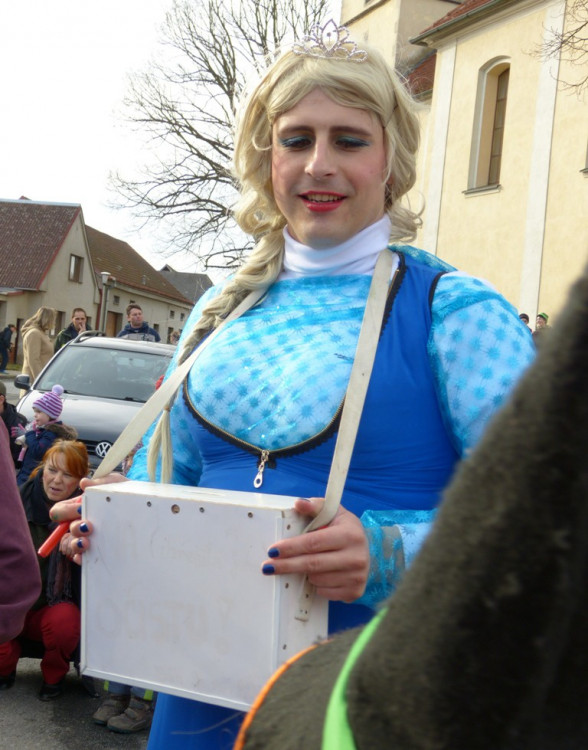 Dolní Cerekví na Jihlavsku prošel masopustní průvod