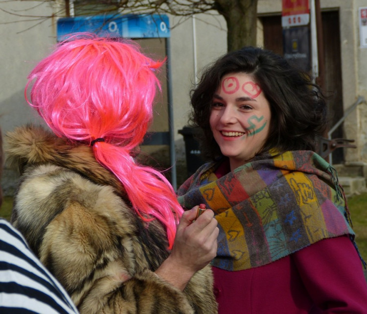 Dolní Cerekví na Jihlavsku prošel masopustní průvod