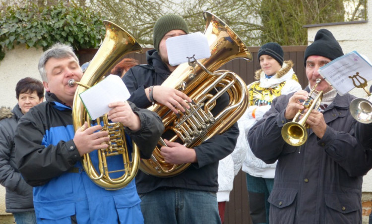 Dolní Cerekví na Jihlavsku prošel masopustní průvod