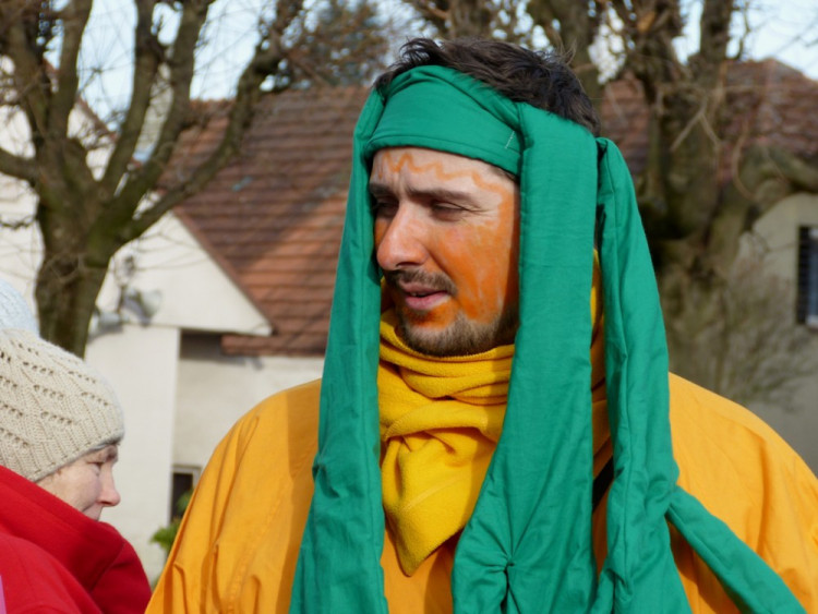 Dolní Cerekví na Jihlavsku prošel masopustní průvod