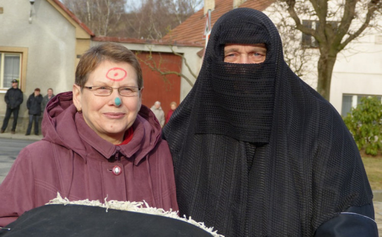 Dolní Cerekví na Jihlavsku prošel masopustní průvod