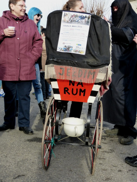 Dolní Cerekví na Jihlavsku prošel masopustní průvod