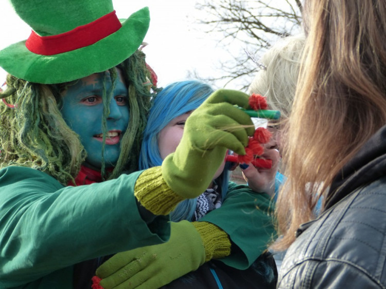 Dolní Cerekví na Jihlavsku prošel masopustní průvod