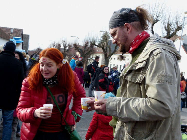 Dolní Cerekví na Jihlavsku prošel masopustní průvod