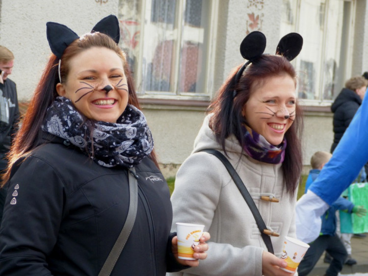 Dolní Cerekví na Jihlavsku prošel masopustní průvod