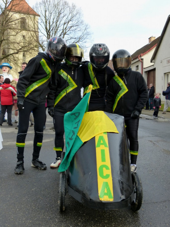 Dolní Cerekví na Jihlavsku prošel masopustní průvod