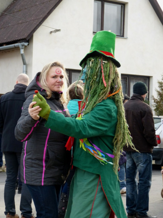 Dolní Cerekví na Jihlavsku prošel masopustní průvod