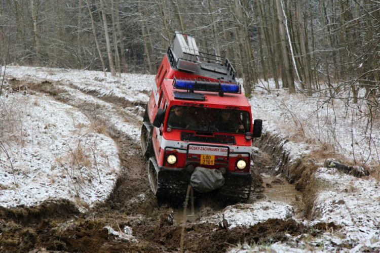 Hasiči testovali techniku v extrémních podmínkách