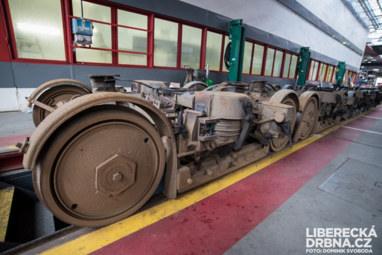 Vozovna libereckého dopravního podniku