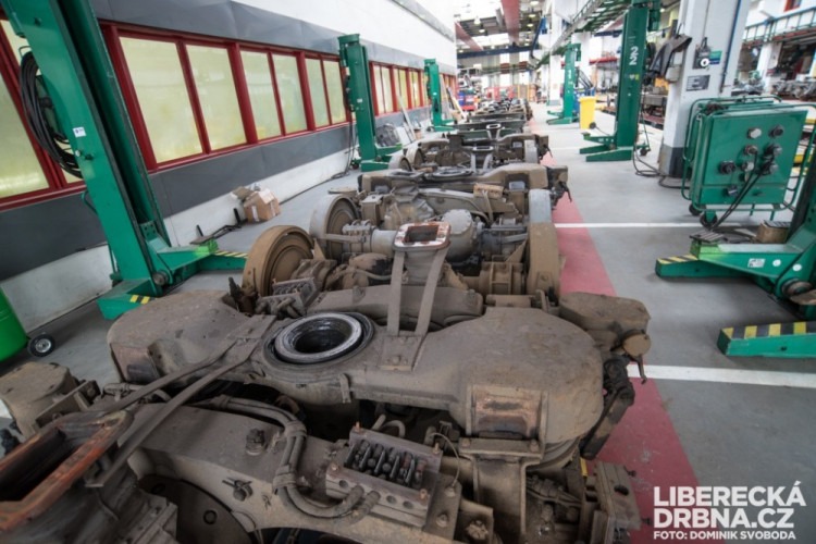 Vozovna libereckého dopravního podniku