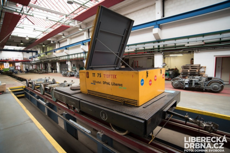 Vozovna libereckého dopravního podniku