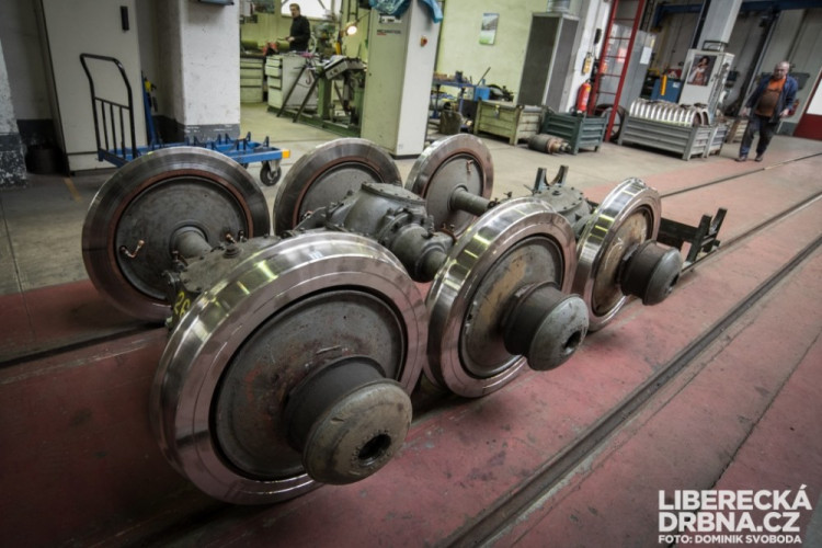 Vozovna libereckého dopravního podniku