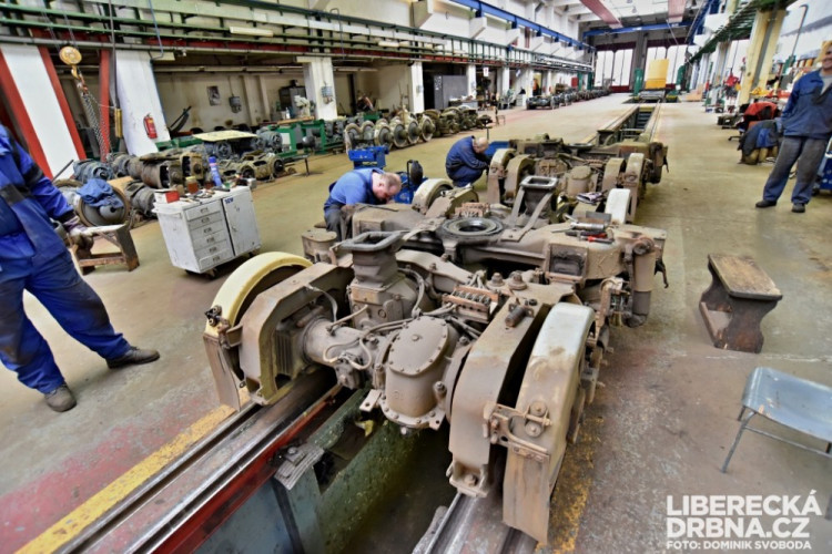 Vozovna libereckého dopravního podniku