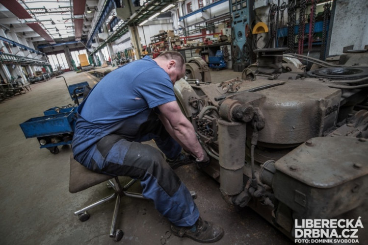 Vozovna libereckého dopravního podniku