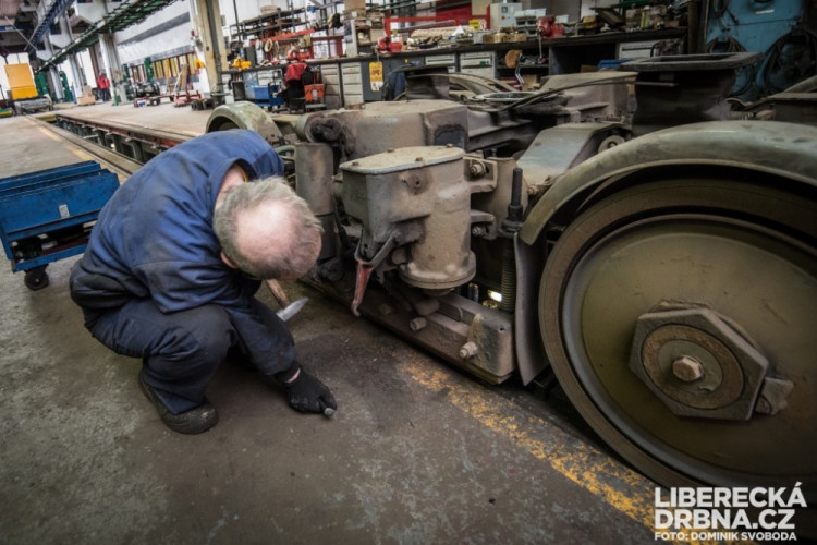Vozovna libereckého dopravního podniku