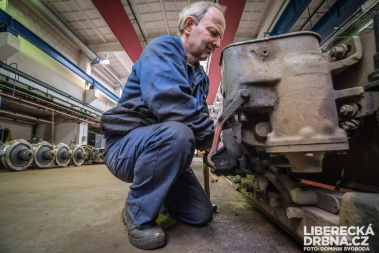 Vozovna libereckého dopravního podniku