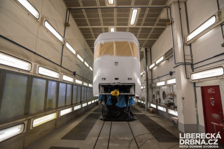 Vozovna libereckého dopravního podniku