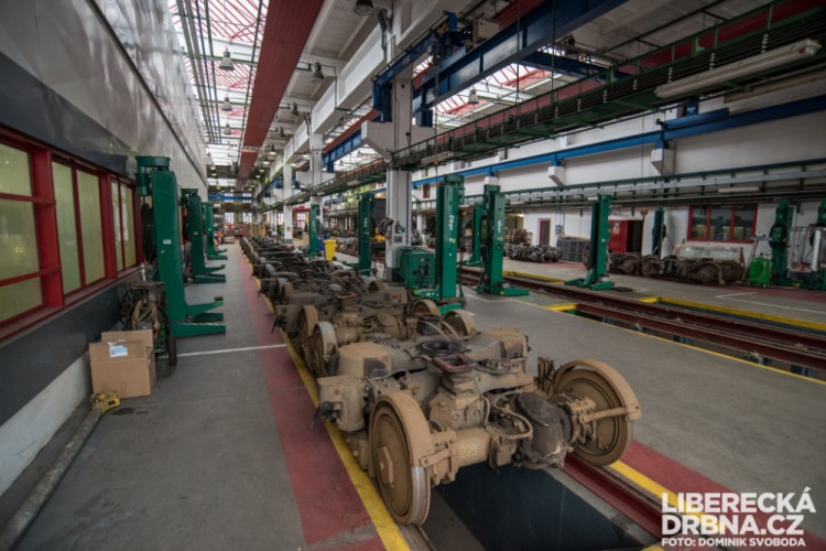 Vozovna libereckého dopravního podniku