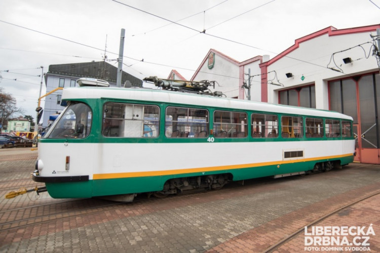 Vozovna libereckého dopravního podniku