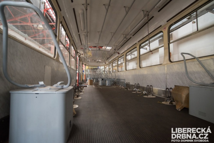 Vozovna libereckého dopravního podniku