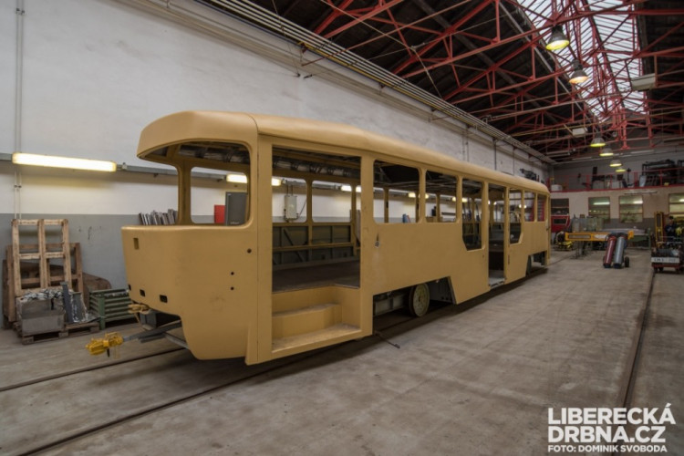 Vozovna libereckého dopravního podniku