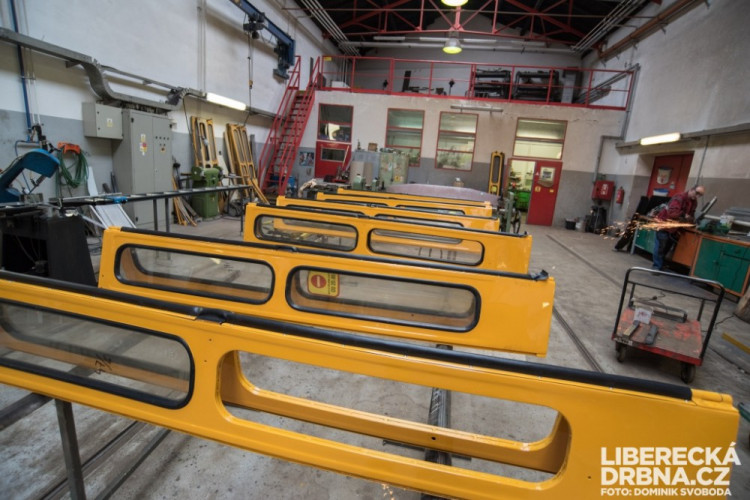 Vozovna libereckého dopravního podniku