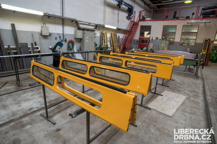 Vozovna libereckého dopravního podniku