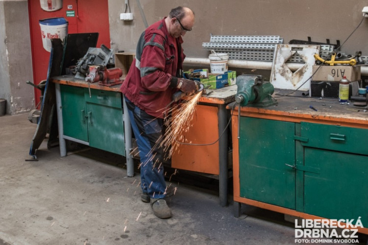 Vozovna libereckého dopravního podniku