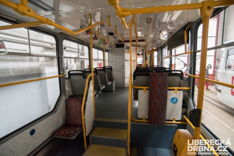 Vozovna libereckého dopravního podniku