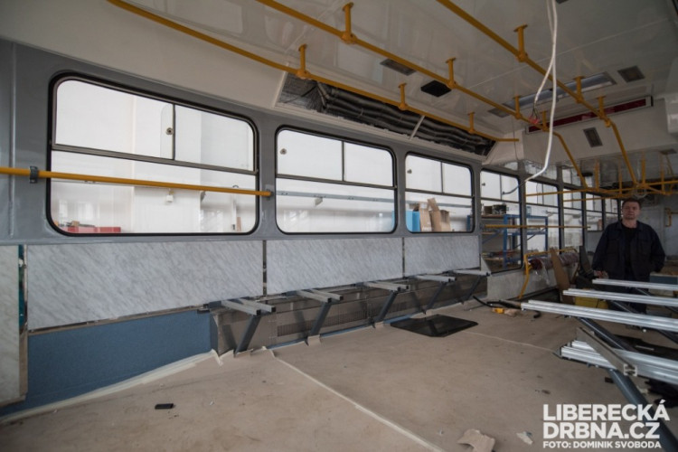 Vozovna libereckého dopravního podniku