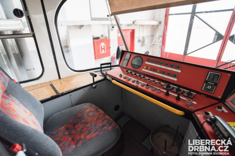 Vozovna libereckého dopravního podniku