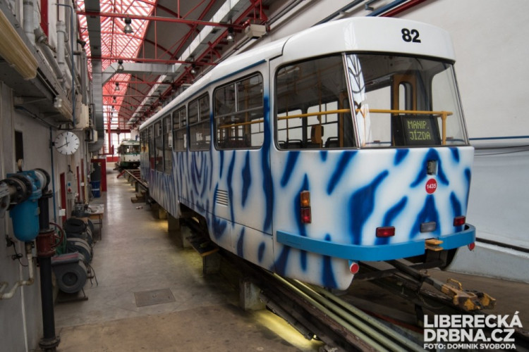 Vozovna libereckého dopravního podniku