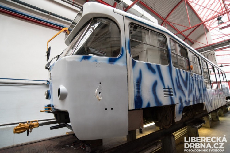 Vozovna libereckého dopravního podniku