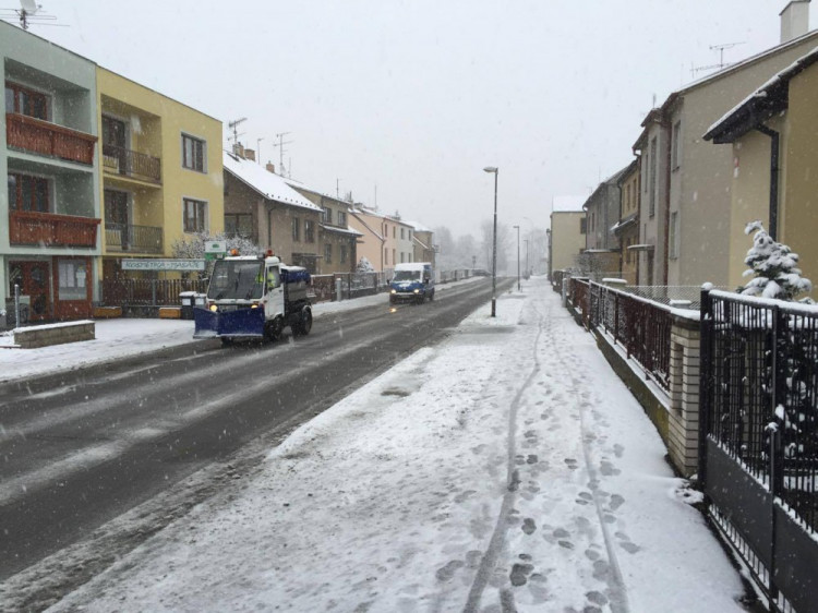 Jaro se blíží, ale zima ještě ukazuje svou sílu. Foto: Jan Luxík