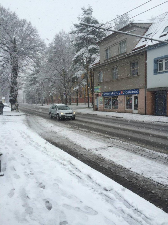 Jaro se blíží, ale zima ještě ukazuje svou sílu. Auto: Dominik Svoboda