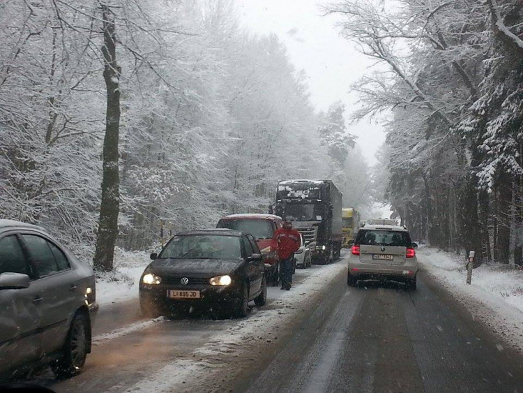 Objízdná trasa Kamenný Újezd