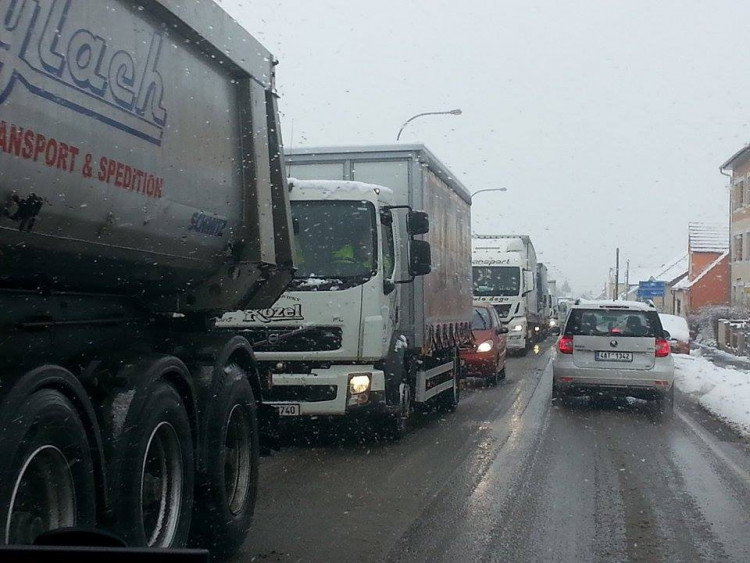 Objízdná trasa Kamenný Újezd