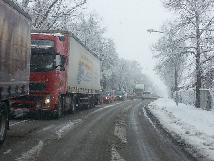 Objízdná trasa Kamenný Újezd